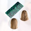 Unique Bargains Women Curly Thick Wavy Straight Hair Heat Resistant Wide Tooth Comb 1 Pc - 4 of 4