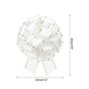 Unique Bargains Large Pull Bow Metallic Car Bows Decorative Gift Wrapping Ribbons - 2 of 4