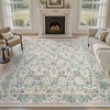 MontVoo Vintage Floral Soft Washable Rug - 2 of 4