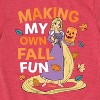 Girls' - Disney Princess - Making Fall Fun Short Sleeve Graphic T-Shirt - 2 of 4