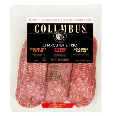 Columbus Salame Sampler Deli Meats - 12oz