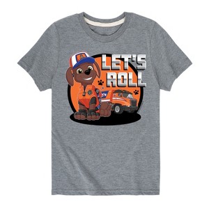 Boys' - Paw Patrol - Let's Roll Zuma Short Sleeve Graphic T-Shirt - 1 of 4