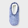 Women's Faux Fur Cozy Pull-On Slipper Socks with Grippers - Auden™ - 3 of 4