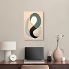 Art Remedy Earthworm in the glass bowl Contemporary Shapes Abstract Wall Art Unframed - 2 of 4