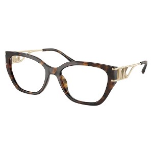 Michael Kors BIERZO MK 4140U 3006 Womens Square Eyeglasses Dark Tortoise 54mm - 1 of 3