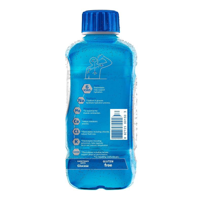 Electrolit Blue Raspberry Electrolyte Hydration Beverage - 21 fl oz Bottle, 5 of 6