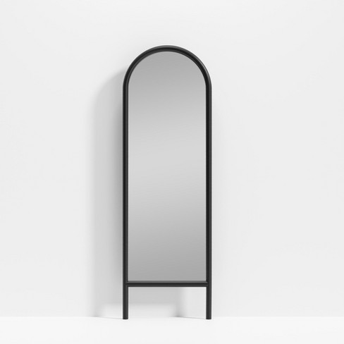 PexFix Ladder-Style Arched Solid Wood Framed Mirror - image 1 of 4