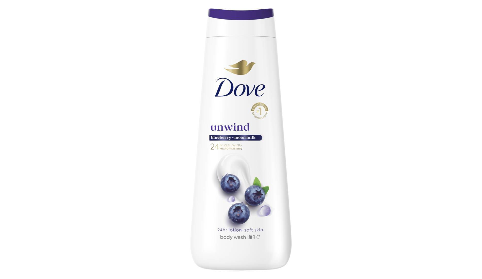 Dove Beauty Body Wash - Blueberry - 20 fl oz
