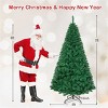 Eco-Friendly Artificial Christmas Tree with Full PVC Branches, Stable Metal Stand, Easy Setup Design for Indoor and Outdoor Holiday Décor - 2 of 4