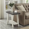 NicBex Modern Rectangle Wood Coffee Table Set of 3 with Open Storage Shelf for Living Room and Bedroom - 2 of 4