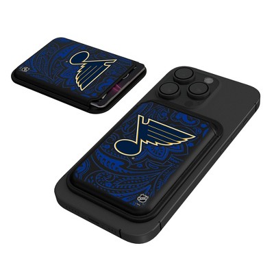 Keyscaper NHL Western Conference Teams Paisley Black Magnetic Credit Card Wallet