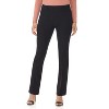 Rekucci Women's Pull-On Comfort Barely Bootcut Dress Pants - 2 of 4