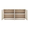 Treasure Trove Accents 4 Door Credenza Chatsworth Cream/Gold - 4 of 4