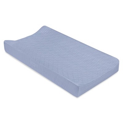 Dewdrop Quilted Muslin Cotton Changing Pad Cover