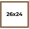 PosterPalooza | Photo Size Classic Gold Picture Frame - UV Acrylic, Foam Board Backing, Hanging Hardware - 2 of 4