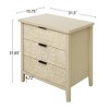 Bella Depot 31.5''w 3 Drawer Dresser Cabinet, American Furniture, Suitable for Bedroom, Living Room - 3 of 4