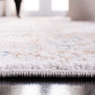 Elysian Gray Synthetic 9' x 12' Hand-Knotted Area Rug