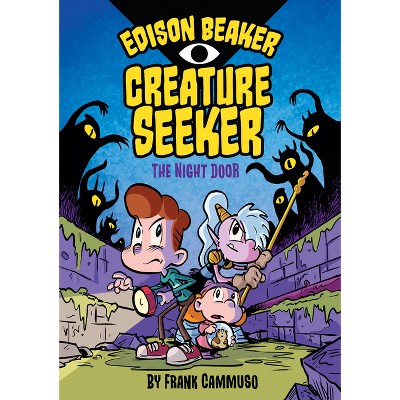 The Night Door - (Edison Beaker, Creature Seeker) by  Frank Cammuso (Paperback)