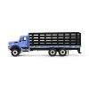 1/64 2018 International WorkStar Platform Stake Truck Blue SD Trucks 19 45190-B - 2 of 4
