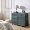 Oddone 2 - Drawer Nightstand Set of 3 With Modular Design | ARTFUL LIVING DESIGN - 2 of 4