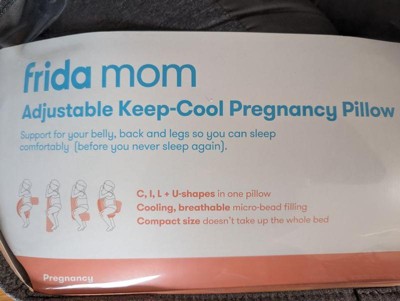 Frida Adjustable Keep-Cool Pregnancy Pillow