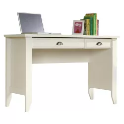 Shoal Creek Computer Desk with Slide Out Keyboard - Soft White - Sauder