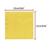 INSPIRE CHIC Men's Wedding Party Solid Color Self-Folded Pocket Squares - 3 of 4