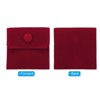 Unique Bargains Luxury Portable Soft Lightweight Jewelry Pouches with Snap Button 5 Pcs - 4 of 4