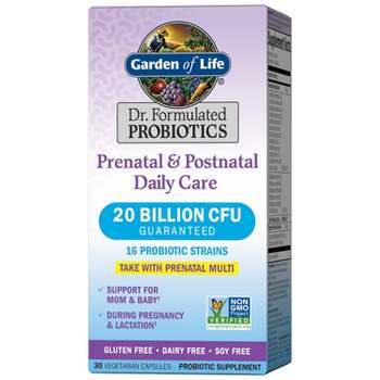 Garden of Life Dr. Formulated 20Billion Pre-Post Natal Daily Care Capsules - 30ct