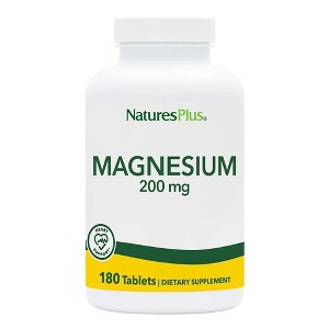 Magnesium 200mg by Nature's Plus  -  180 Tablet - 1 of 2