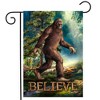 Briarwood Lane Everyday Garden Flag 12x18 For Outdoor Believe Bigfoot Garden Flag Flags For Outside - 2 of 4