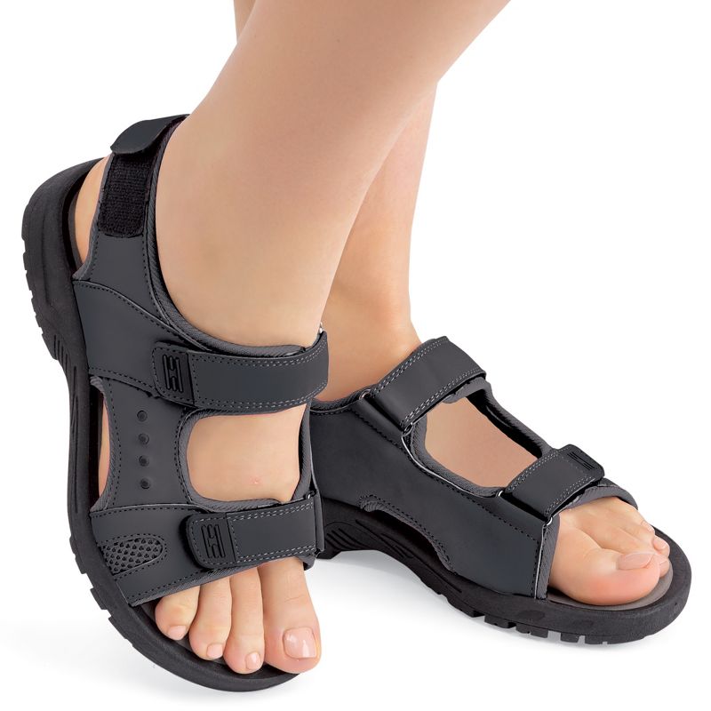 Collections Etc Adjustable Sporty Sandals, 2 of 8