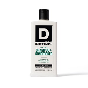 Duke Cannon Supply Co. Men's Shampoo and Conditioner Hair Wash - Tea Tree - 14 fl oz - 1 of 4