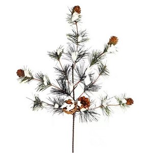 Melrose Snowy Pine Spray (Set of 6) - 1 of 2