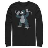 Men's The Simpsons Gorilla Homer Long Sleeve Shirt