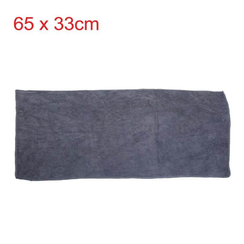 Unique Bargains 250GSM Microfiber Car Washing Towel 5 Pcs, 2 of 6