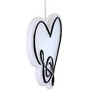 Polarx 3.5 Inch Music Note Heart Christmas Tree Ornament , Christmas Decor Classic Note Sign (1PC) - 4 of 4