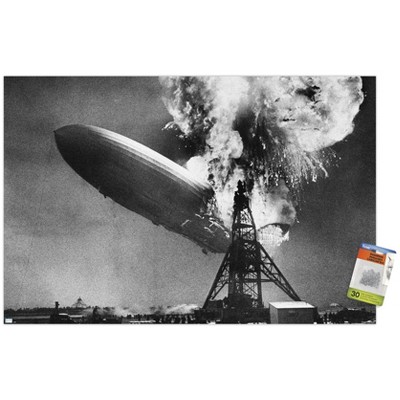 Trends International The Hindenburg Disaster Unframed Wall Poster Print ...