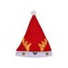 Unique Bargains Christmas Hat Adult Antler Christmas Hat Polyester 11.02"x14.96" 1 Pcs - 4 of 4