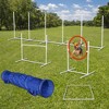 Gulches 6-Piece Dog Agility Training Equipment Set for Enhanced Exercise and Obstacle Courses Dog Toys - 2 of 4