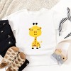 The Juniper Shop Giraffe Colorful Toddler Short Sleeve Tee - 2 of 2