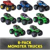Monster Jam, Grave Digger 40th Anniversary 8-Pack Monster Trucks with Bonus Accessories, 1:64 Scale, Kids Toys for Boys and Girls 3 and up - 2 of 4