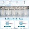Costway Portable Countertop Ice Maker Machine 35Lbs/24H Self-Clean w/ Ice Basket & Scoop - 3 of 4