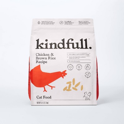 Chicken And Brown Rice Dry Cat Food Kindfull Target