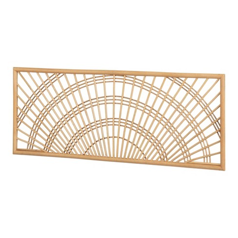 Rattan headboard target sales