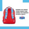 Peppa Pig Backpack for Girls - Peppa, George, Mummy and Daddy - 16" Backpack For School - Front Pocket and Laptop Sleeve Backpack, Blue - 2 of 4