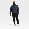 Men's Sleek Spacer Half Zip Sweatshirt - All In Motion™ - 3 of 3