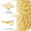 Unique Bargains Natural Twisted Cotton Craft Railings Home Decor Tug of War 3-Strand Rope 1 Pc - 3 of 4