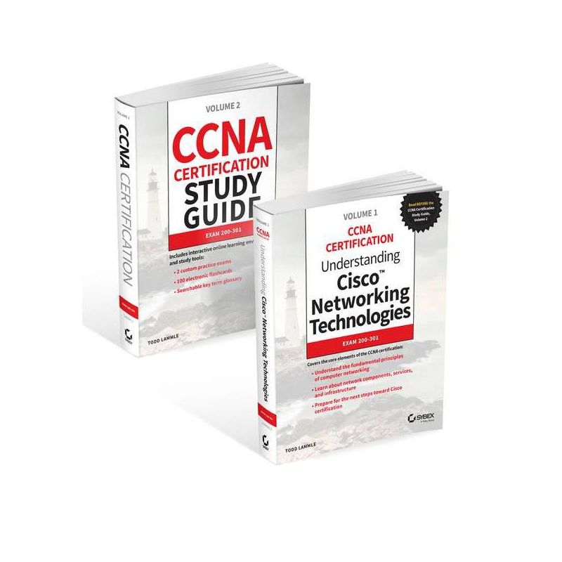 Cisco CCNA Certification, 2 Volume Set - by  Todd Lammle (Paperback), 1 of 2