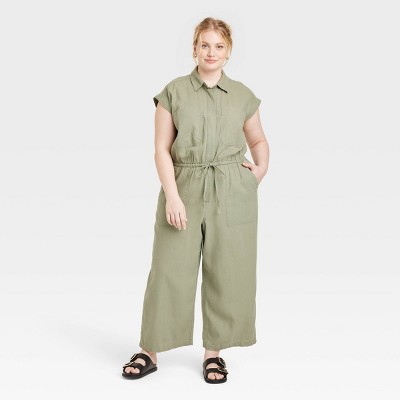 Women's Linen Jumpsuit - Universal Thread™